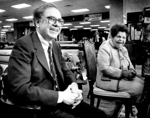 Warren Buffett and Rose Blumkin